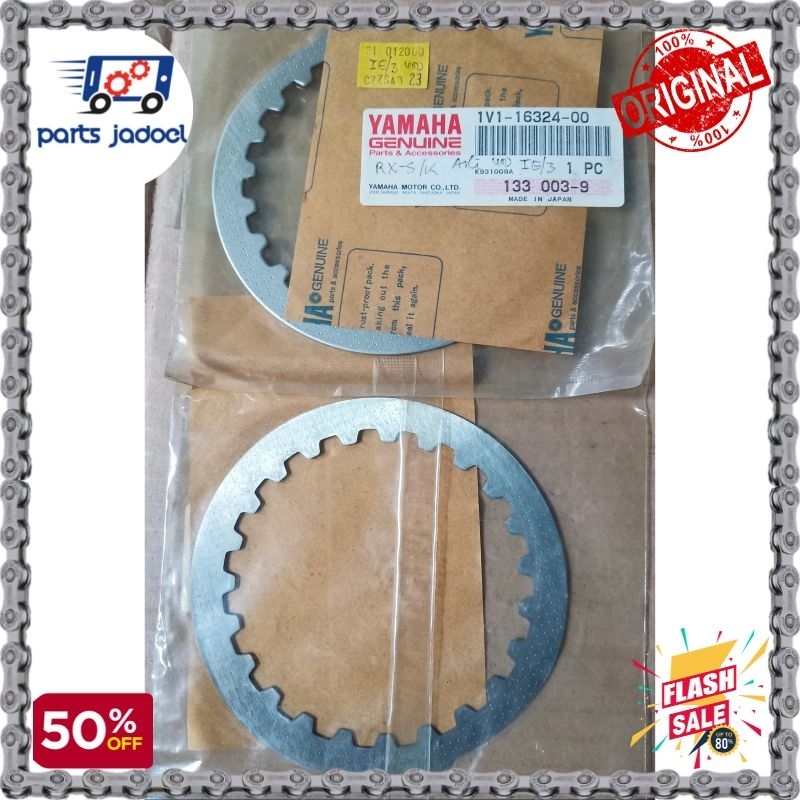 [PJ251] Besi Plat Kampas Kopling Yamaha RX-S, RX-K Merk Yamaha Ori (JAPAN) / Plat Kopling RXS, RX Ki