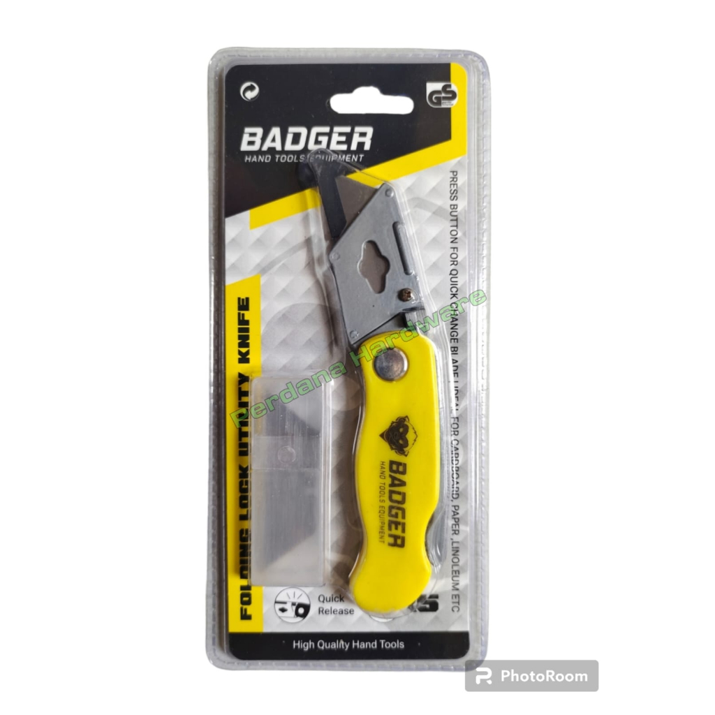 CUTTER GYPSUM Pisau Lipat Gipsum Triplek Akrilik Utility Knife Bagus