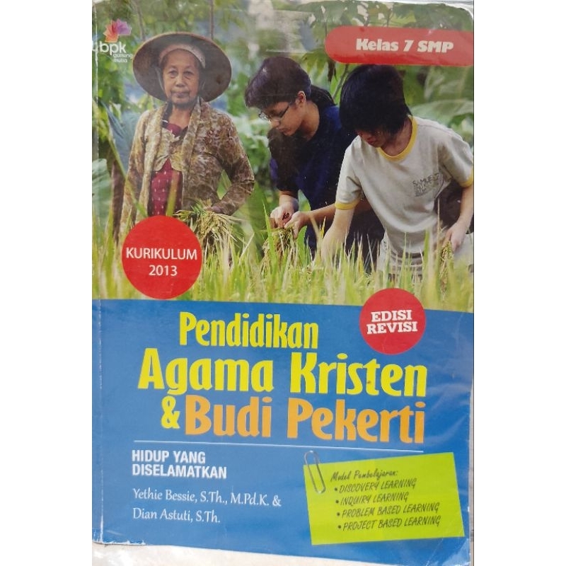 

buku agama kristen kls 7 smp1