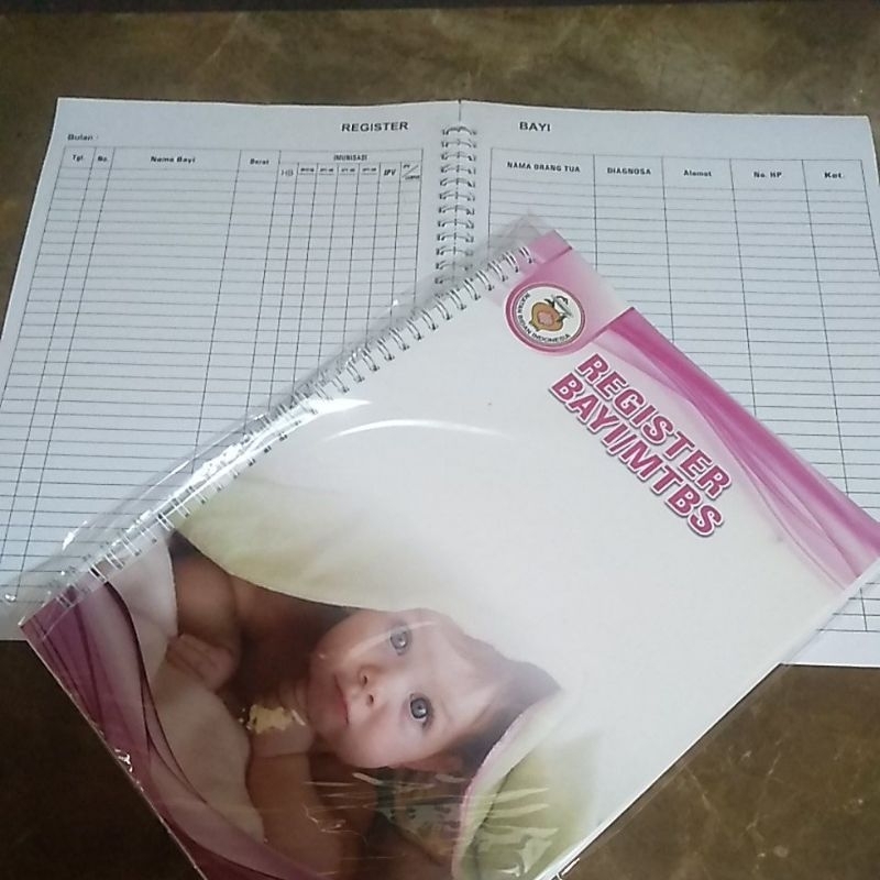 BUKU REGISTER BAYI/MTBS