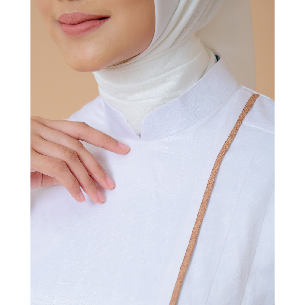 Ranti - Gamis Muslim Wanita | Long Dress Syari | Gamis Casual | Mazaya Dress-3