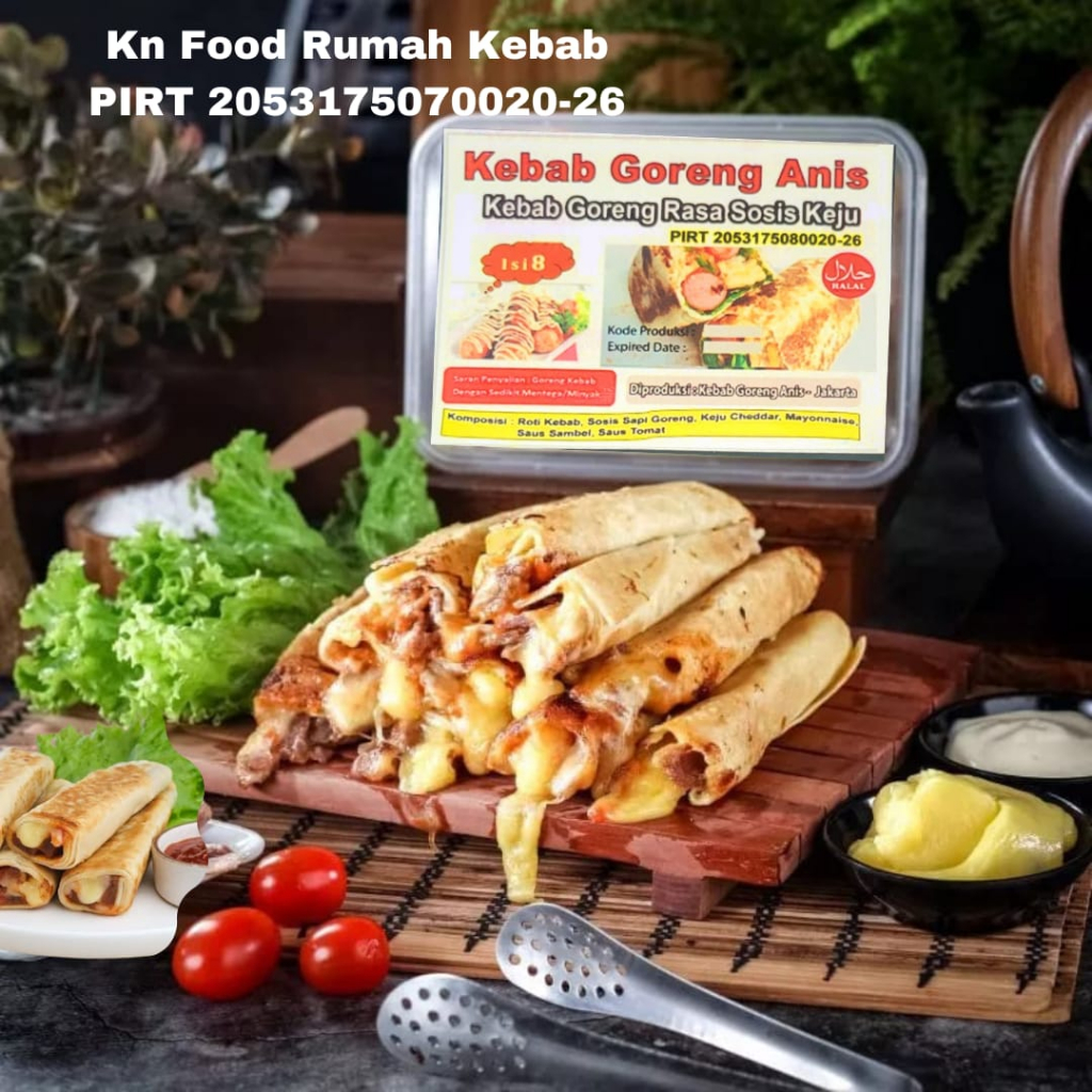 

Kebab Frozen Sosis Keju