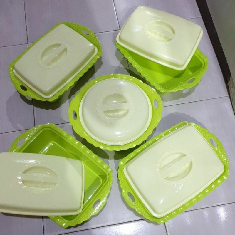 [DK] BASI SAYUR SET LOVENIA BESAR / TEMPAT SAYUR/ WADAH SAYUR
