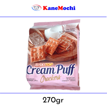 

Biskitop Cream Puff Crackers-270gr