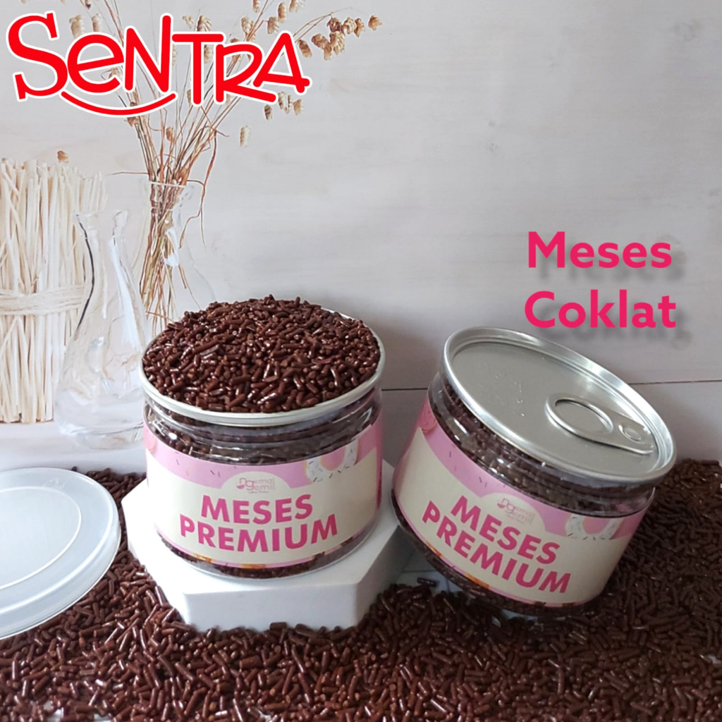 

Sprinkle Meses Premium Warna Cokelat Kemasan PET CAN