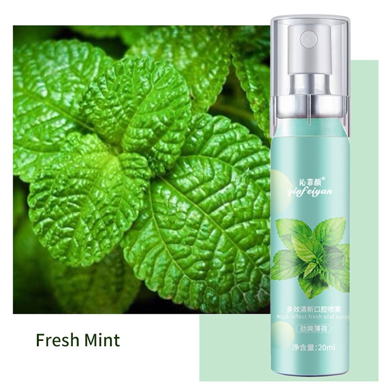 Mouth Spray Mulut Fresh / Parfum Mulut / Pengharum Mulut / Penyegar Mulut Untuk Menghilangkan Bau Mulut-20ml