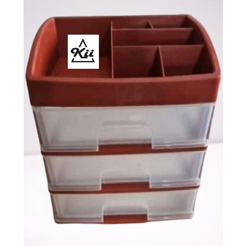 ELCO Rak Kosmetik Serbaguna Susun 3