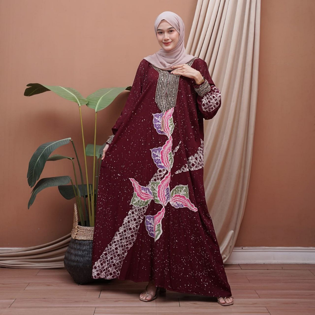 Gamis Super Jumbo Batik Cap