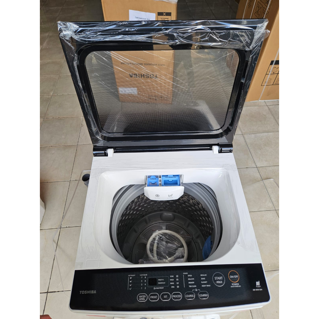TOSHIBA MESIN CUCI AUTOMATIC 8 KG ES-M901AN / ES M901AN