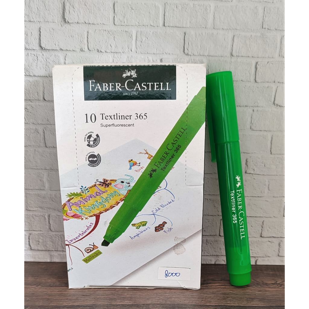 

FABER-CASTELL TEXTLINER GREEN 365