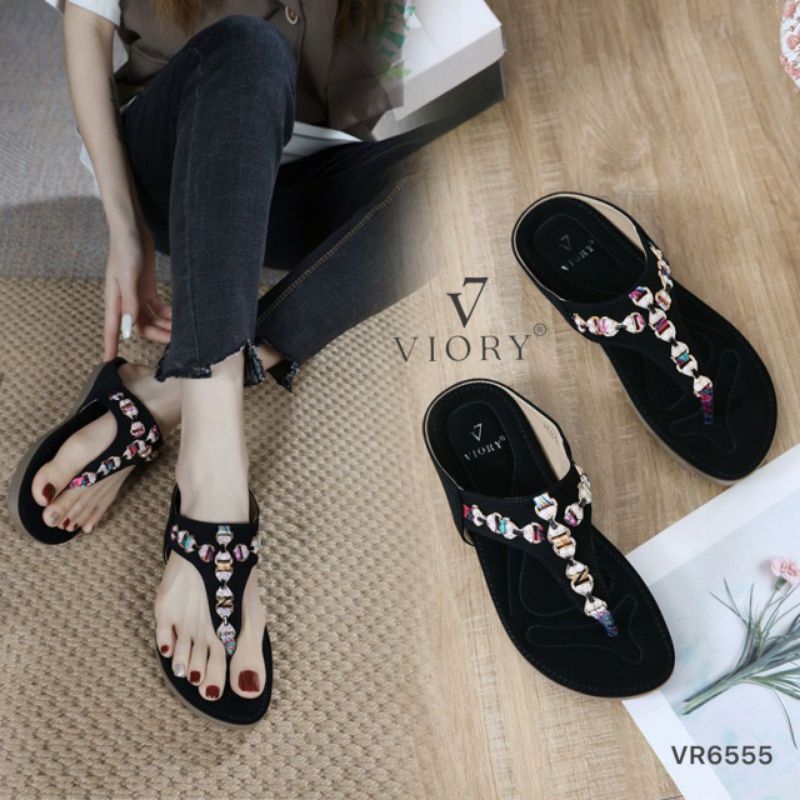 VIORY Sandal Jepit Shoes #VR6555 ORIGINAL