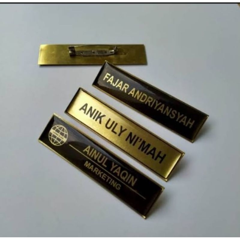 

Nametag/Nama Dada Custom Satuan