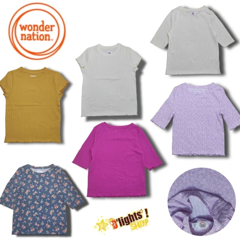 kaos anak wonder nation