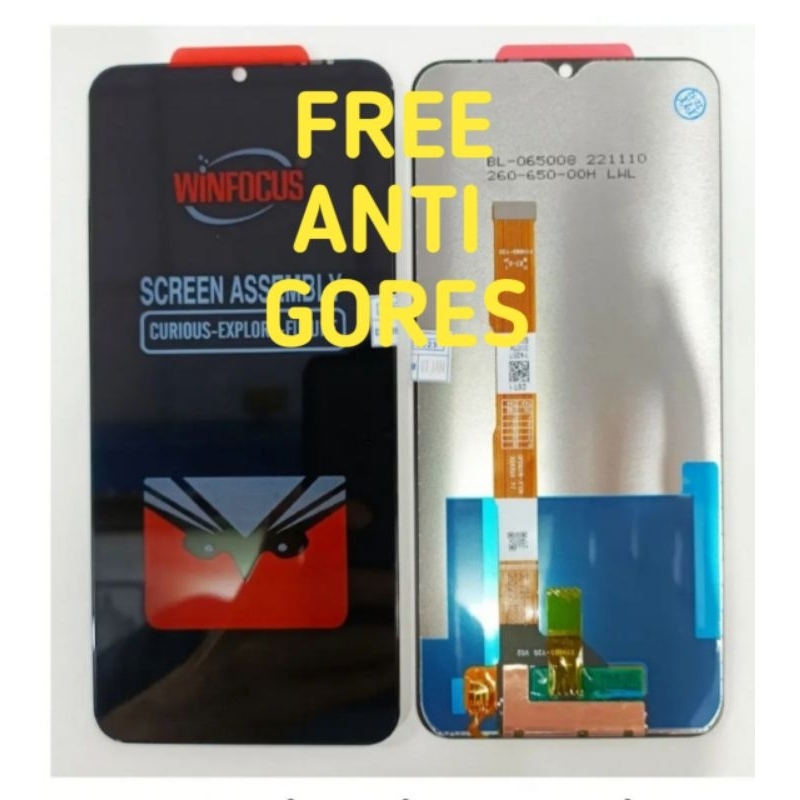 Lcd Torchscreen Hp Fullset Oppo F9 / F9 Pro. Original Winfocus Quality. Free Dus Packing & Bubble Wr