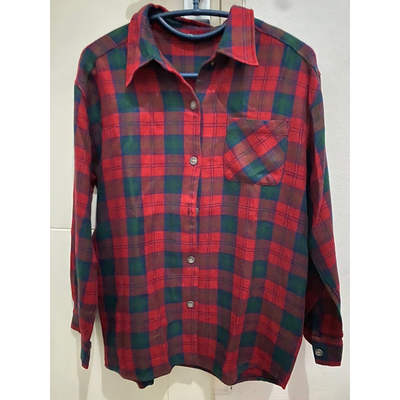 preloved kemeja flanel second original