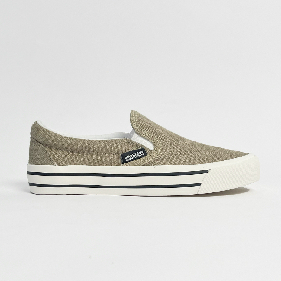 SIDSNEAKS - Sepatu Slip On Exelas Goni Sand