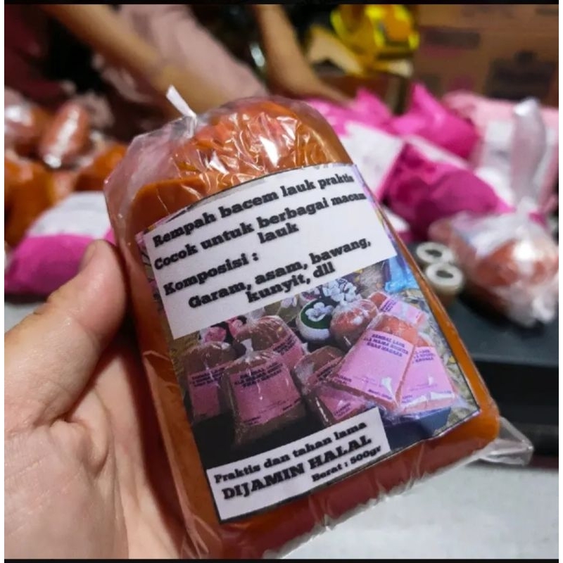 

Sambal lauk khas nagara berat 500 gram