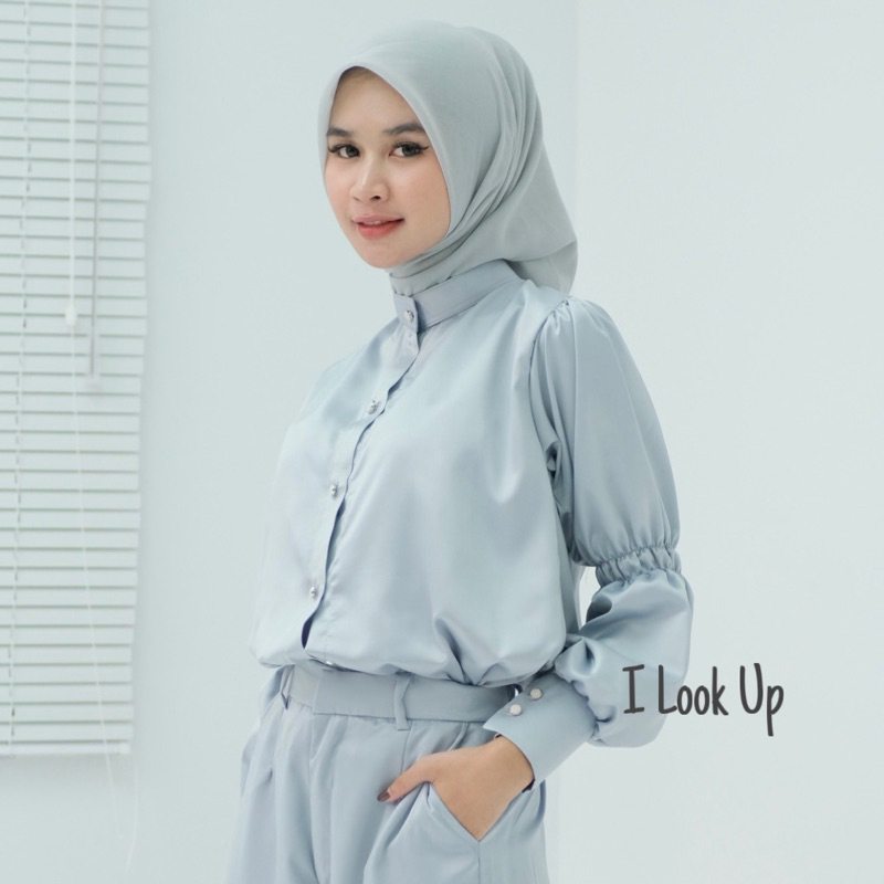 Joy Puffy Shirt | Puffy Silk Shirt