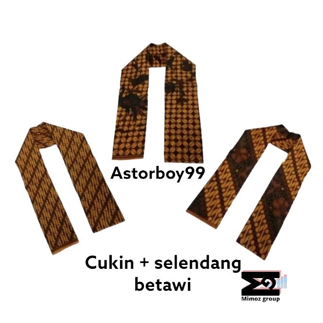 cukin terbaru / selendang batik betawi / selendang adat betawi / cukin batik anak / selendang betawi untuk anak /cukin batik / syal batik terbaru / cukin terbaru / cukin murah