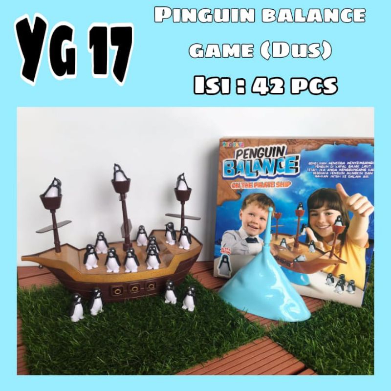 Mainan Pinguin Balance Mainan kapal dan pinguin Mainan Edukasi Mainan Anak Anak Mainan Pinguin Maina