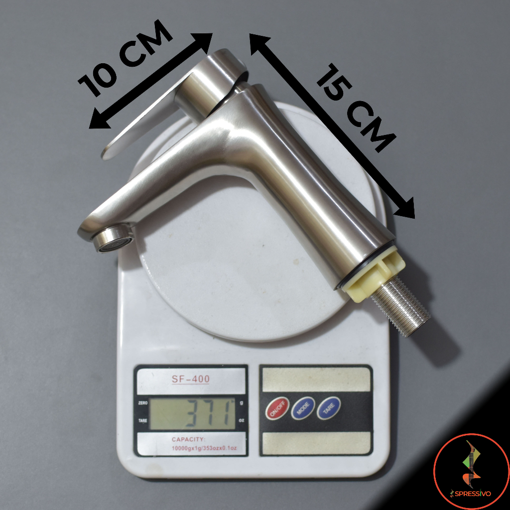 Keran Air Wastafel SUS304 Kran Stainless Water Tap