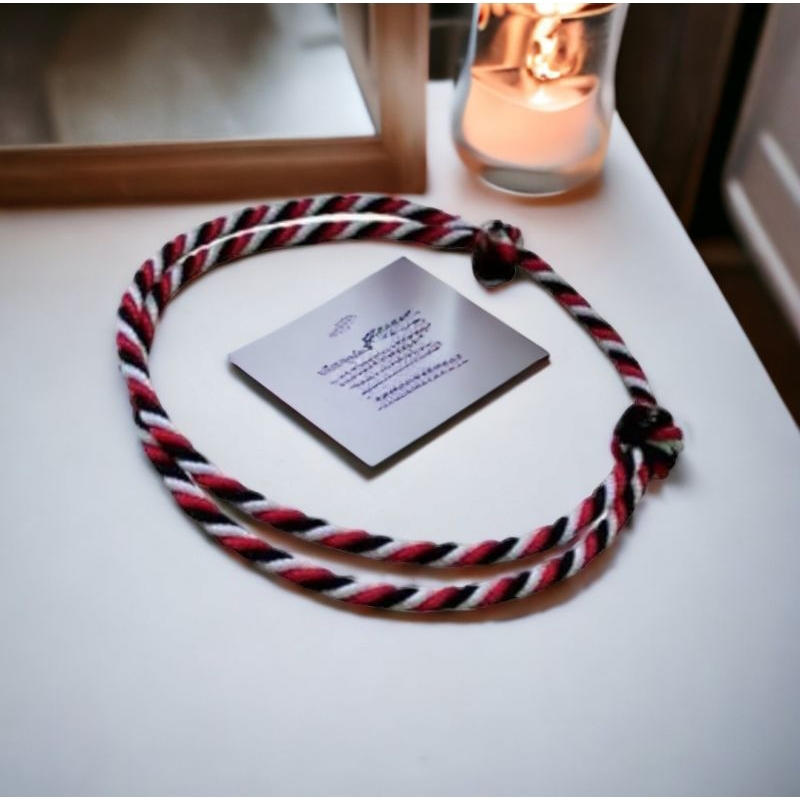 Gelang Tridatu Ukuran 2mm Asli Bali Handmade Original Kualitas Premium Tali Serut Model Adjustable B