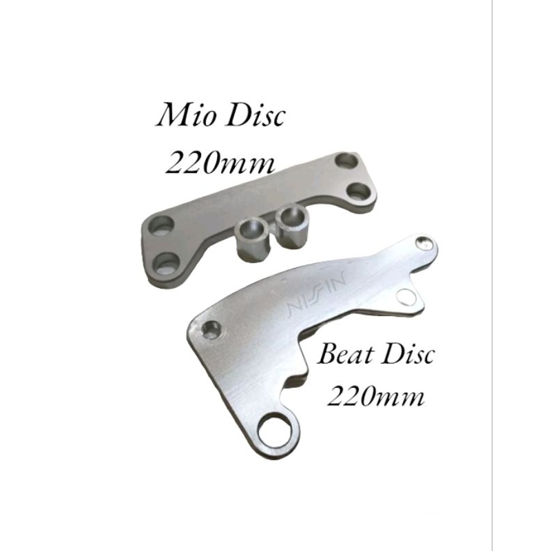 Breket Kaliper Standar Disc 220mm Beat Vario Scoopy Genio Dill Mio Soul Mio Smile Mio Sporty Mio GT Mio Dill