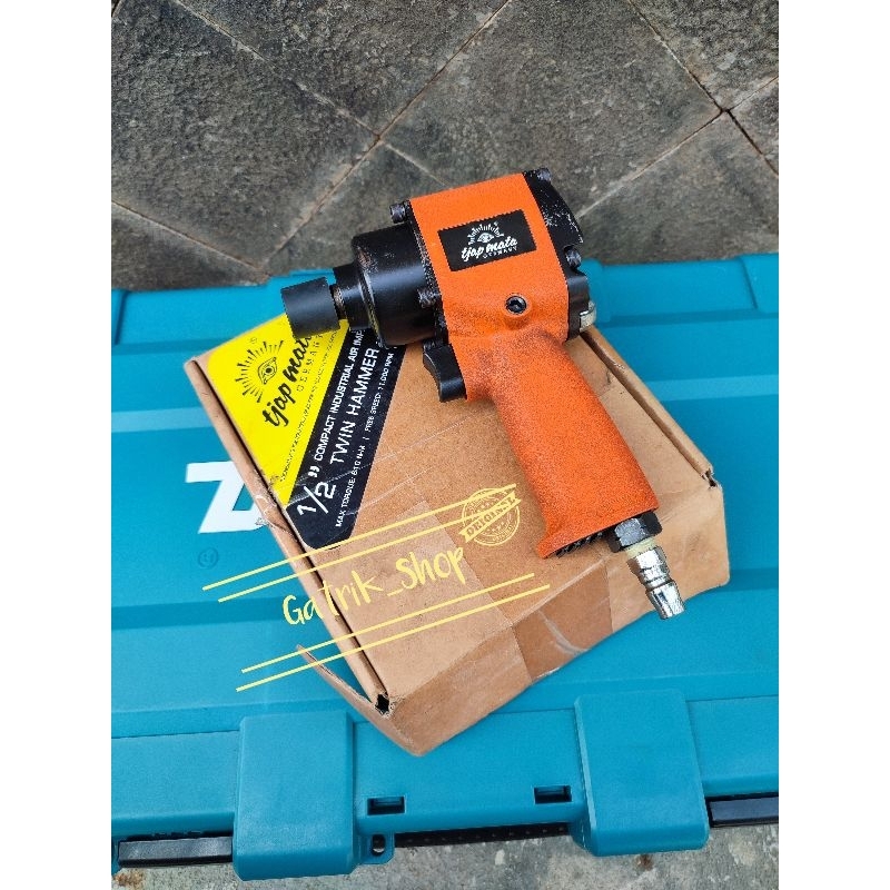 Air Impact Tjap Mata Twin 1/2" Impact angin Tjap mata Mini Germany