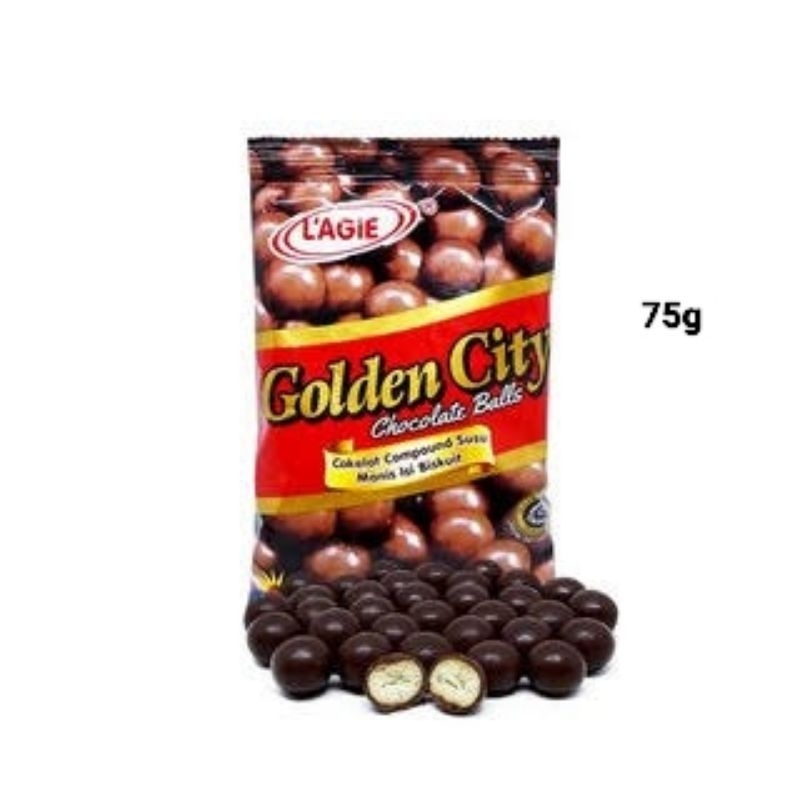 lagie coklat biskuit golden city 75gr