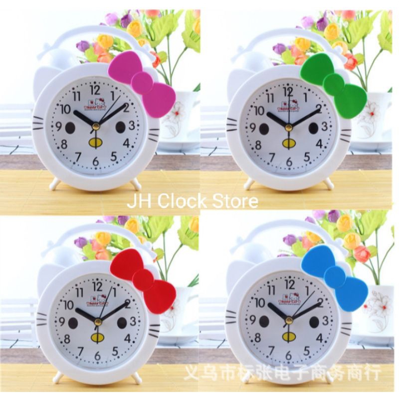 Jam Weker Anak Karakter Hello Kitty Alram Biasa