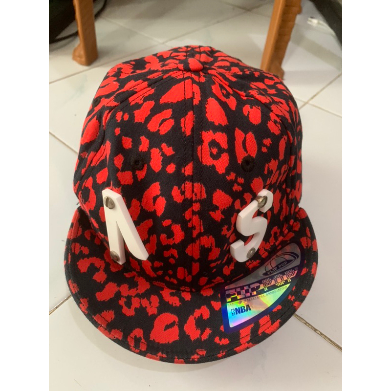 Topi NBA Broklyn Nets visor pendek