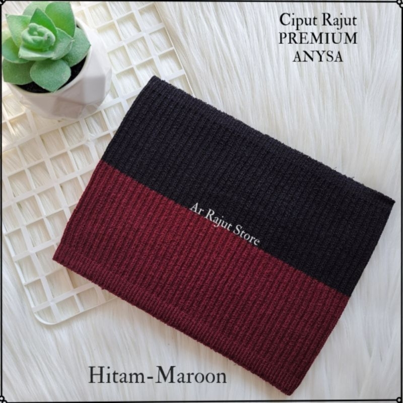 Ciput Rajut Inner Bandana Anysa Premium MIcrofiber/Daleman kerudung 2 Warna [PAKET USAHA MURAH 20PCS]