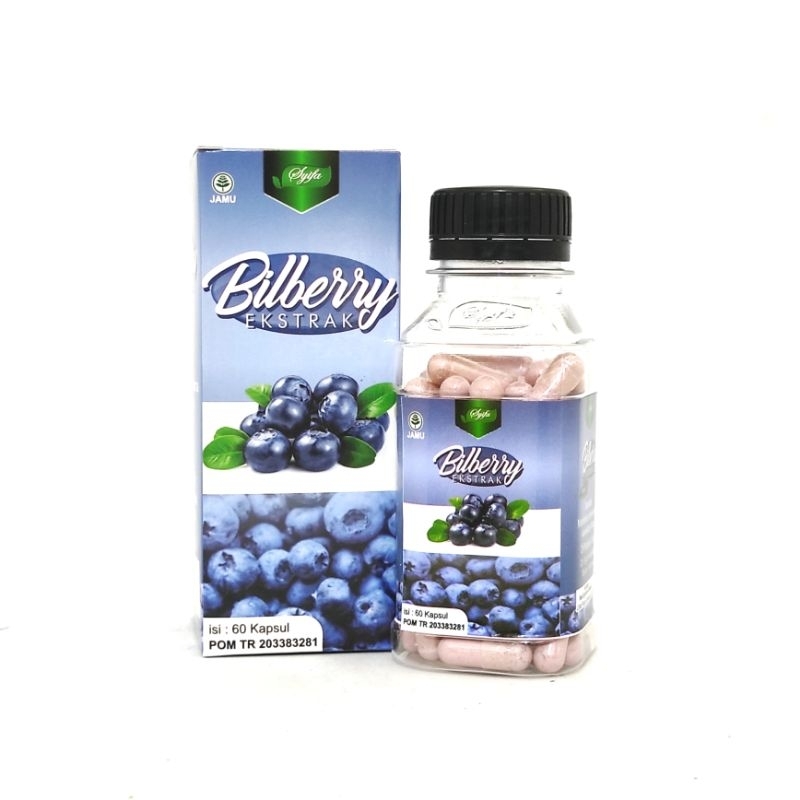 Kapsul Extrak Bilberry / Obat Mata Katarak / Bilberry 60 kapsul