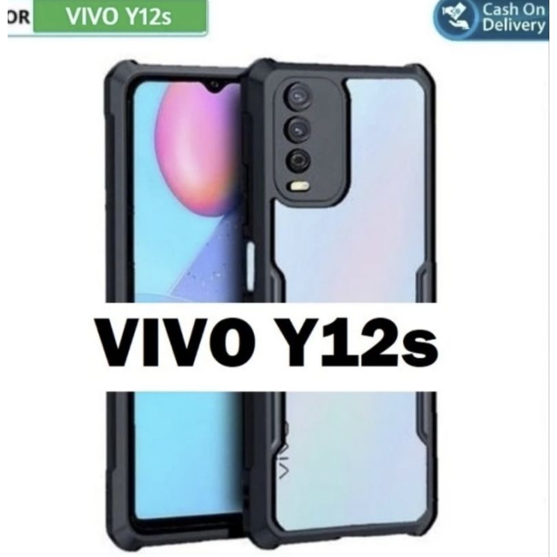CASE VIVO Y12S/Y20/Y20i - CASE SILICON ARMOR SHOCKPROOF - SILIKON VIVO ALL TIPE