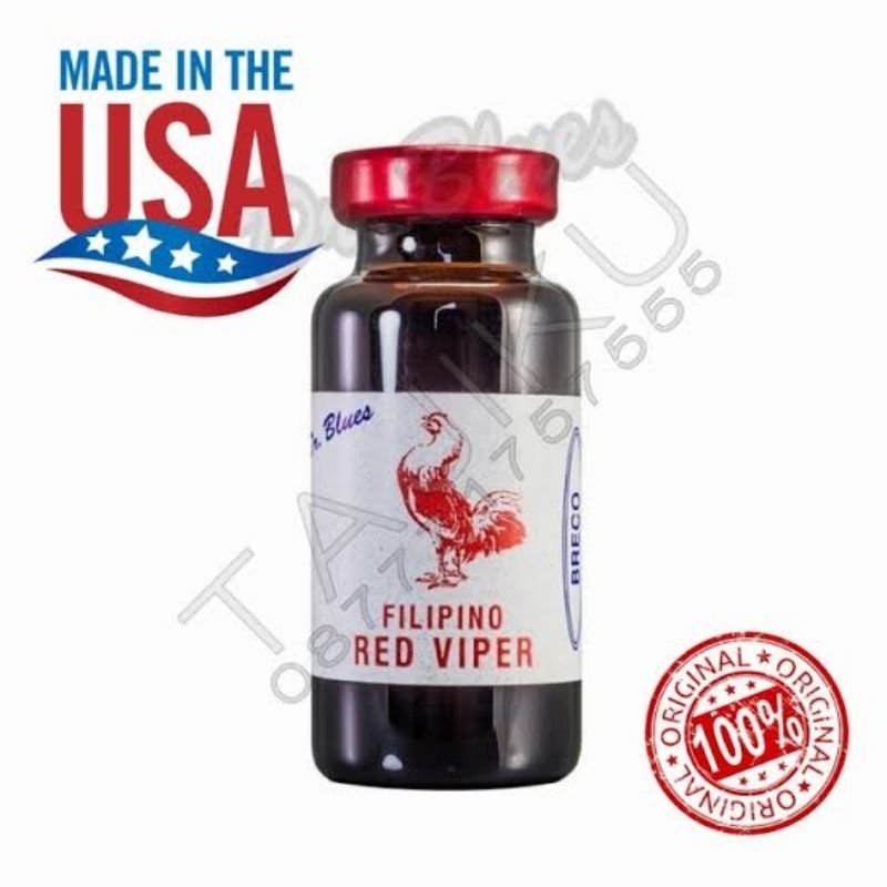DR.BLUES RED VIPER Doping Ayam Aduan - Daoping Ayam Red Viper Bukan Easy Win Atau Racing Horse