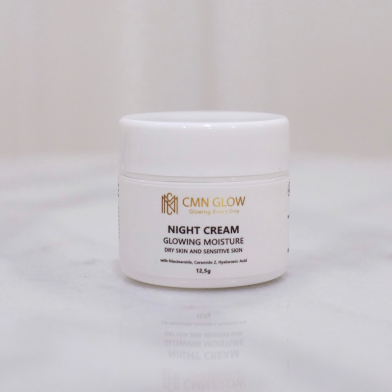 CMN GLOW Skincare - NIGHT CREAM GLOWING MOISTURE