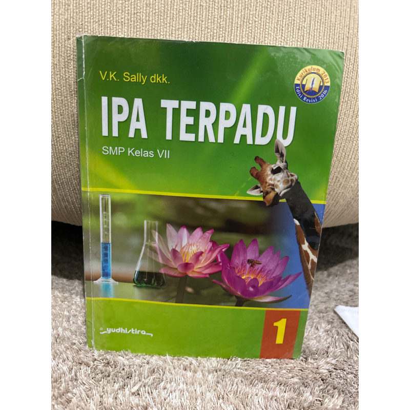 

ipa terpadu 1 SMP kelas VII yudhistira