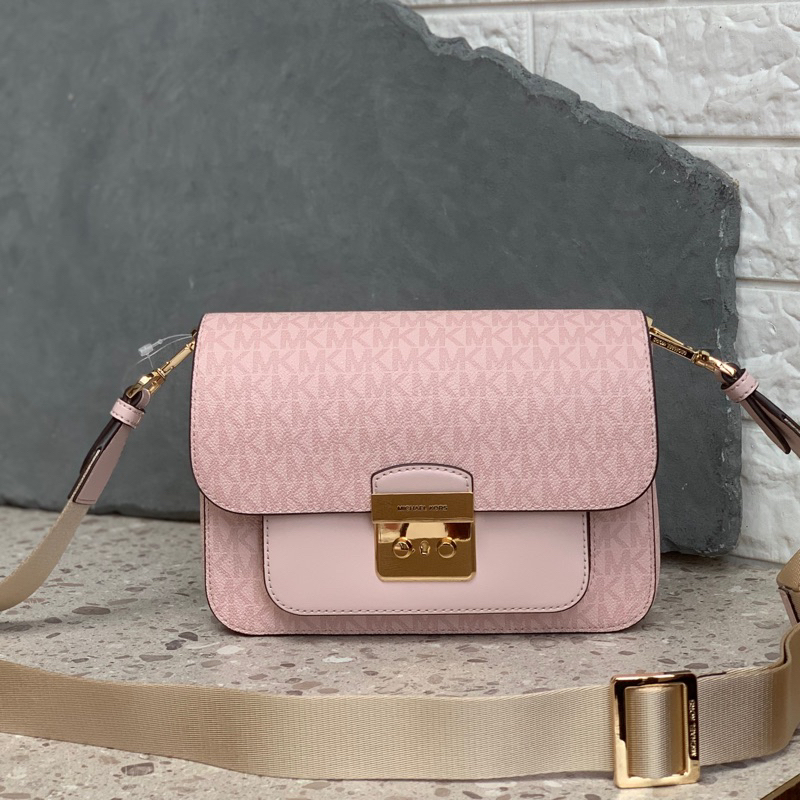 MK SLOAN EDITOR MEDIUM FLAP MESSENGER CROSSBODY