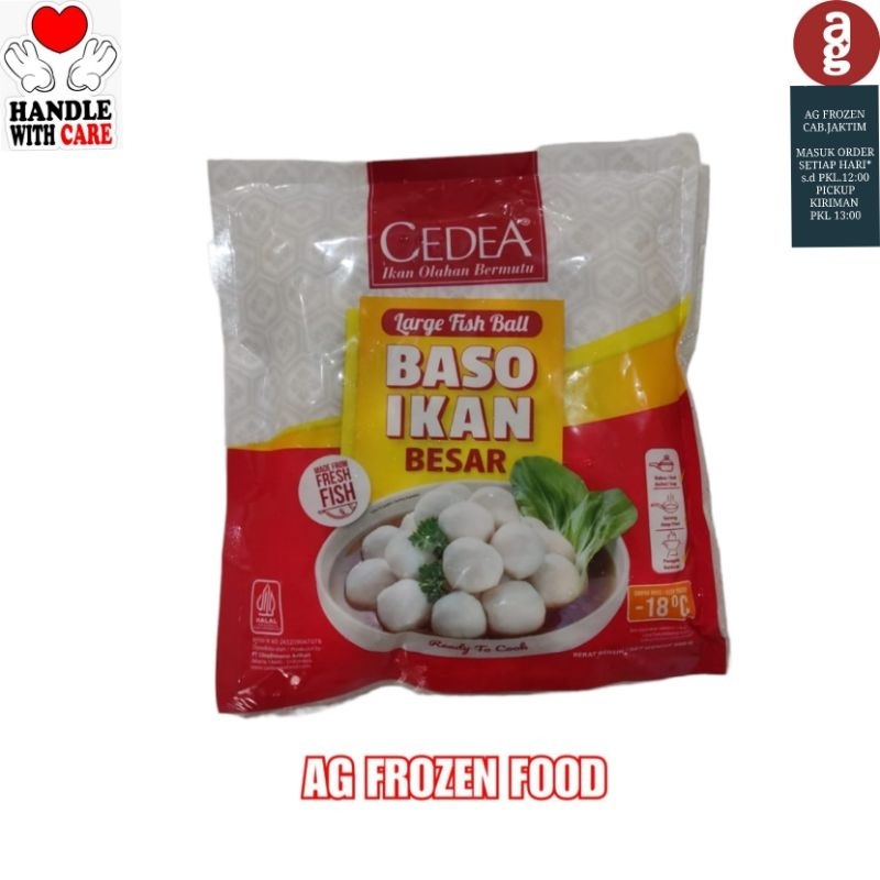 

Cedea Baso Ikan Besar 500Gram