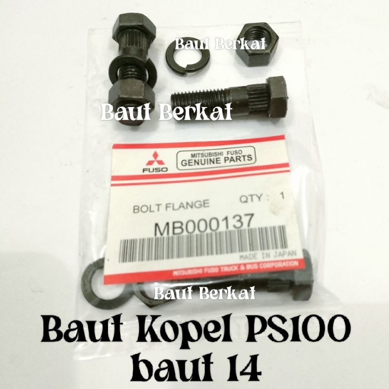 Baut kopel PS100 baut kopel mitsubishi PS100 baut 14 baut kopel PS100 kunci 14 baut joint PS100 baut