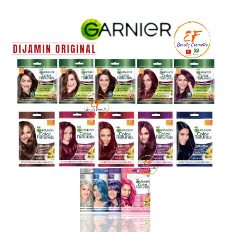 GARNIER Color Naturals Ultra Color Ash Fashion Collection | Pewarna Rambut | Semir Rambut