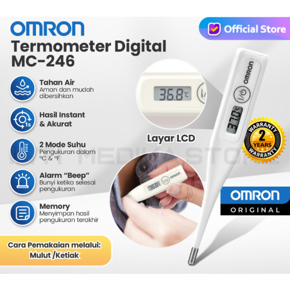 OMRON Termometer Digital  MC-246 Thermometer