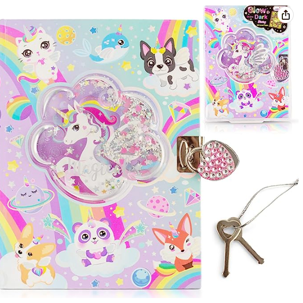 

HOT FOCUS DIARY WITH LOCK & KEYS