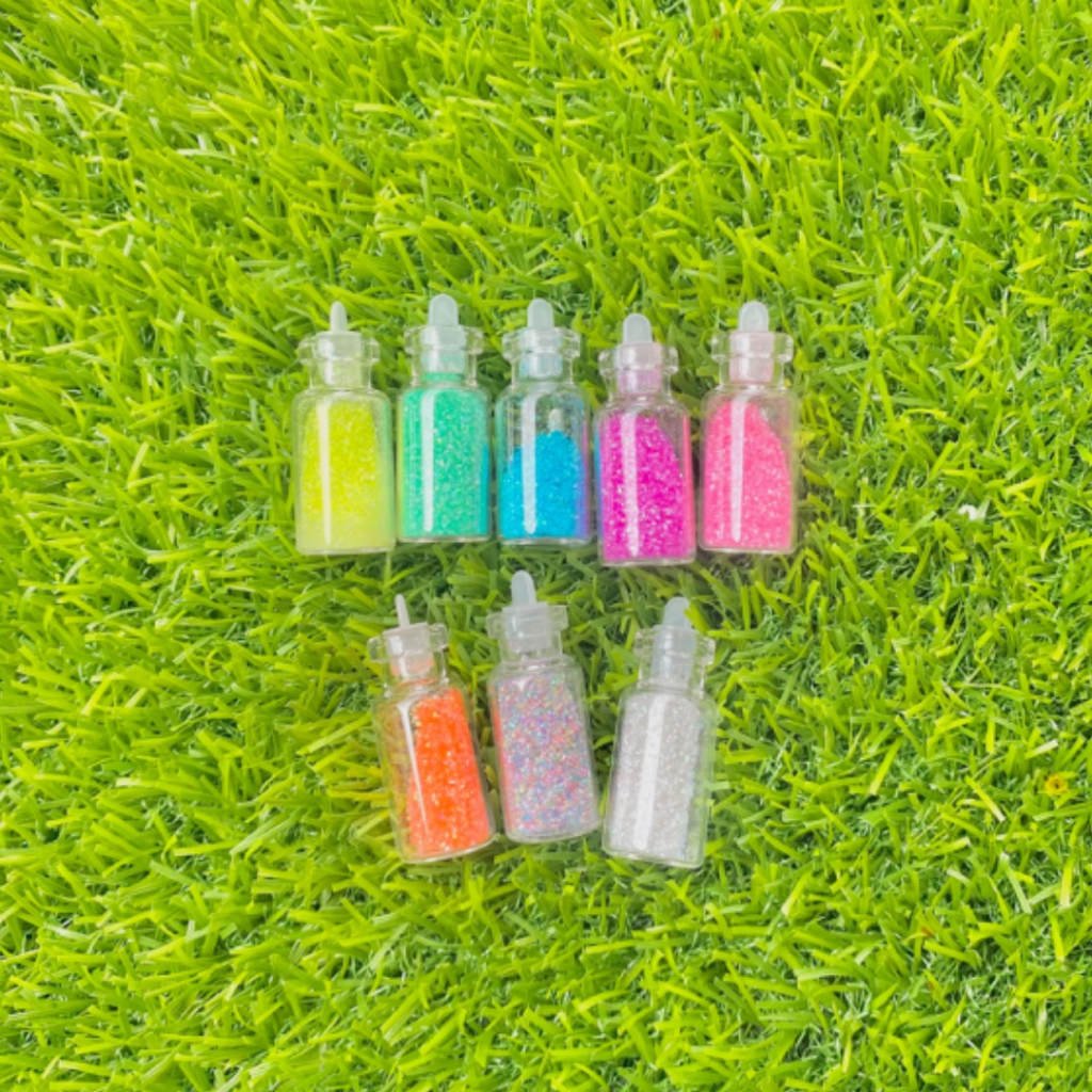 GLITTER BUBUK UNTUK SLIME || HIASAN SLIME || GLITTER WARNA WARNI || SERBUK GLITTER