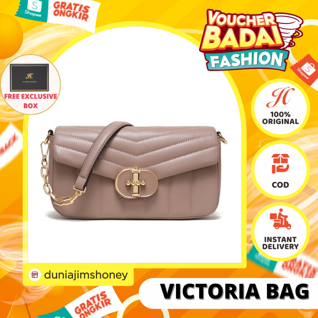 JIMS HONEY VICTORIA BAG TAS SELEMPANG WANITA FREE BOX