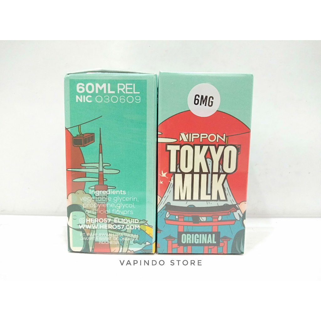 NIPPON TOKYO MILK ORIGINAL 60ML BY HERO57 X PAN