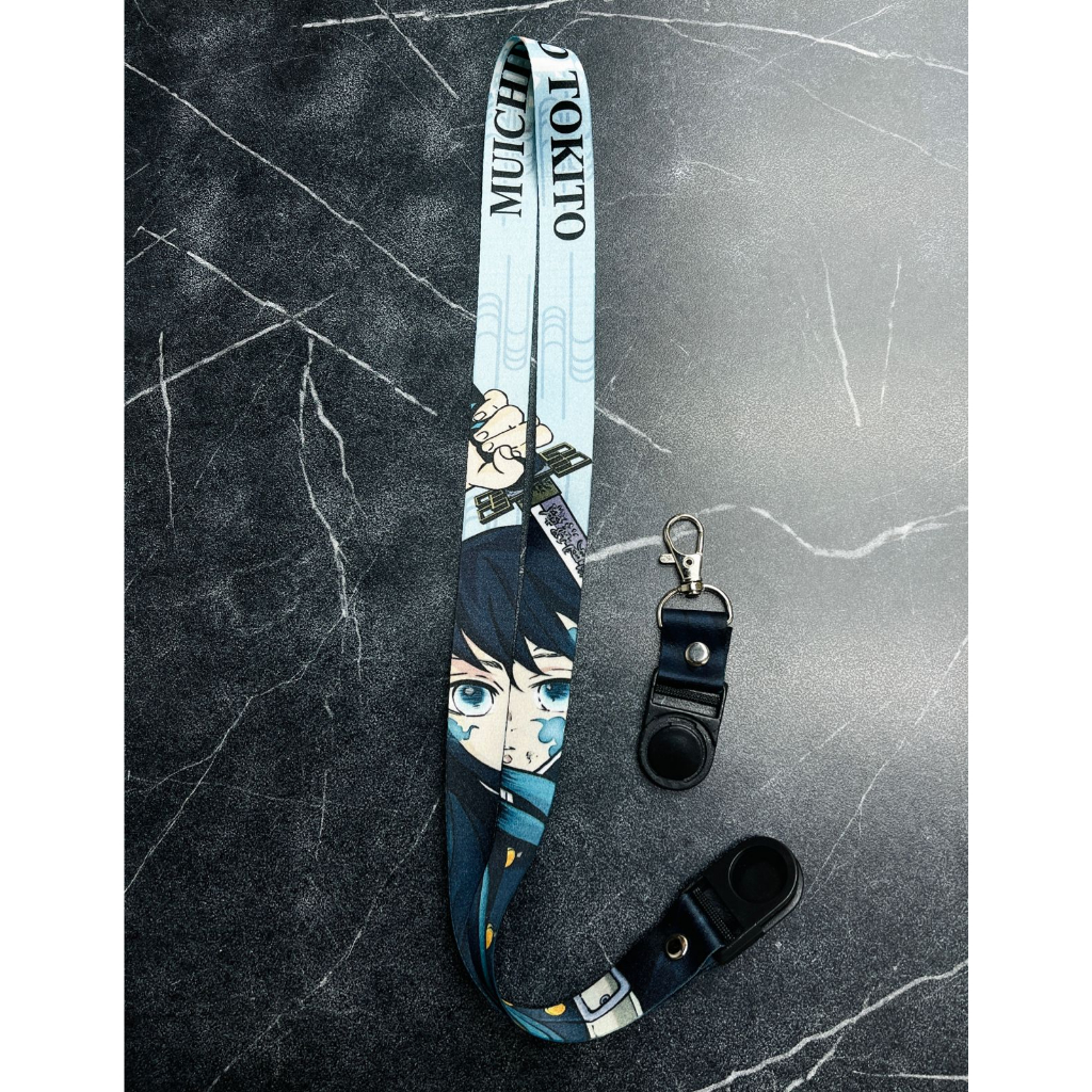 Lanyard Tokitou Muichiro Anime Manga Demon Slayer Kimetsu no Yaiba Premium