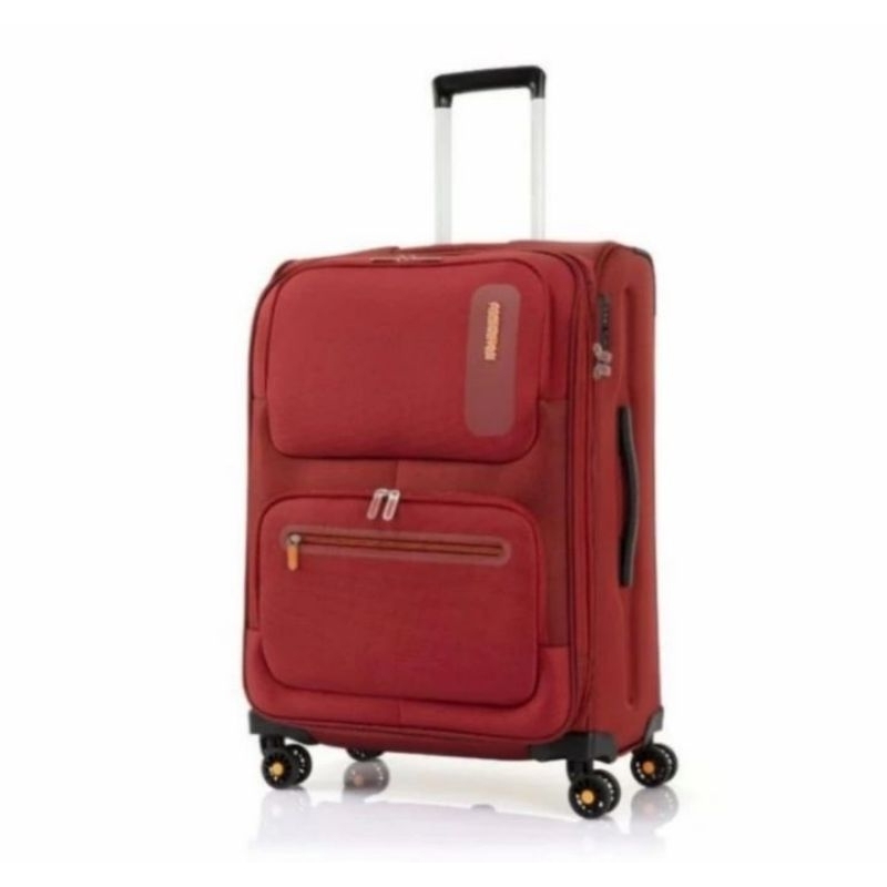 American Tourister Maxwell Koper Softcase Spinner TSA Medium 25 inch