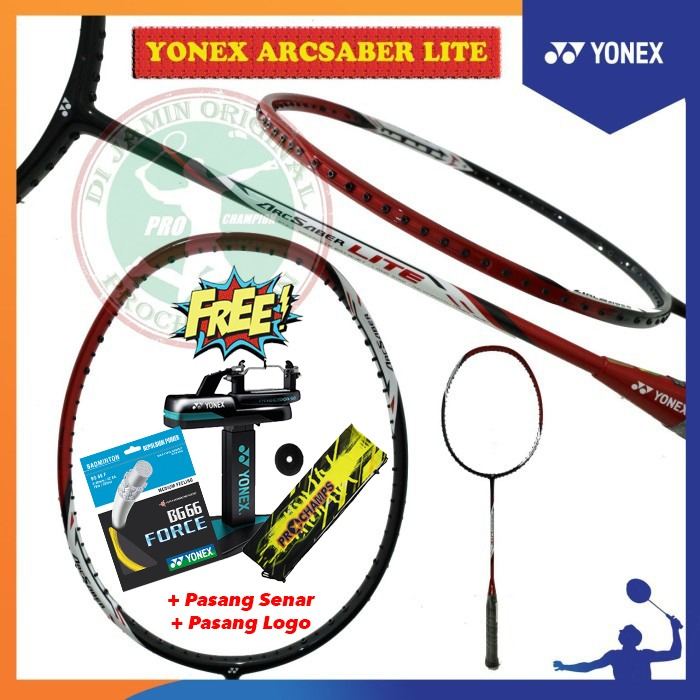 YONEX Arc Saber Lite / Arcsaber Lite / Raket Badminton Original