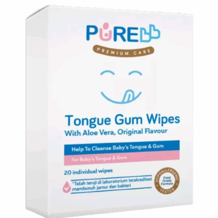 Pure BB Tongue Gum Wipes Original